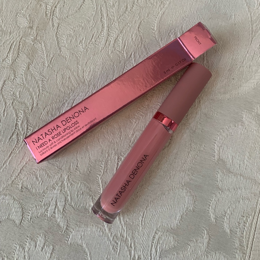 Natasha Denona I Need a Rose LipGloss in Peony BNIB